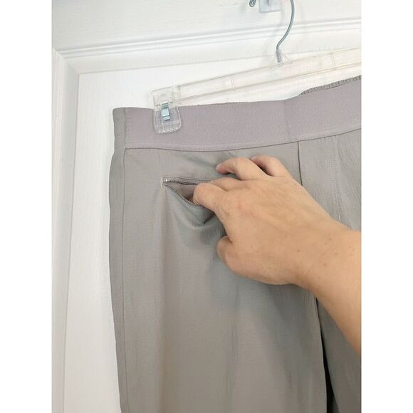 Athleta TALL Fit Mod Trekkie Ankle Zip Lightweight Pocket Tapered Track Pants - Picture 5 of 10